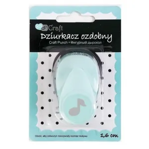 Dziurkacz ozdobny dpCraft 1,6cm Nuta